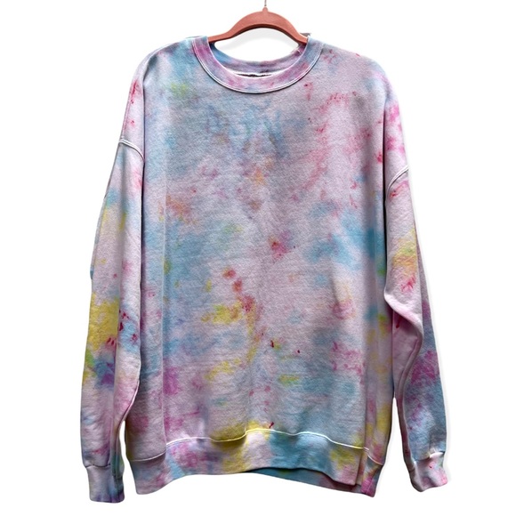Tie dye rainbow crewneck - Picture 2 of 3